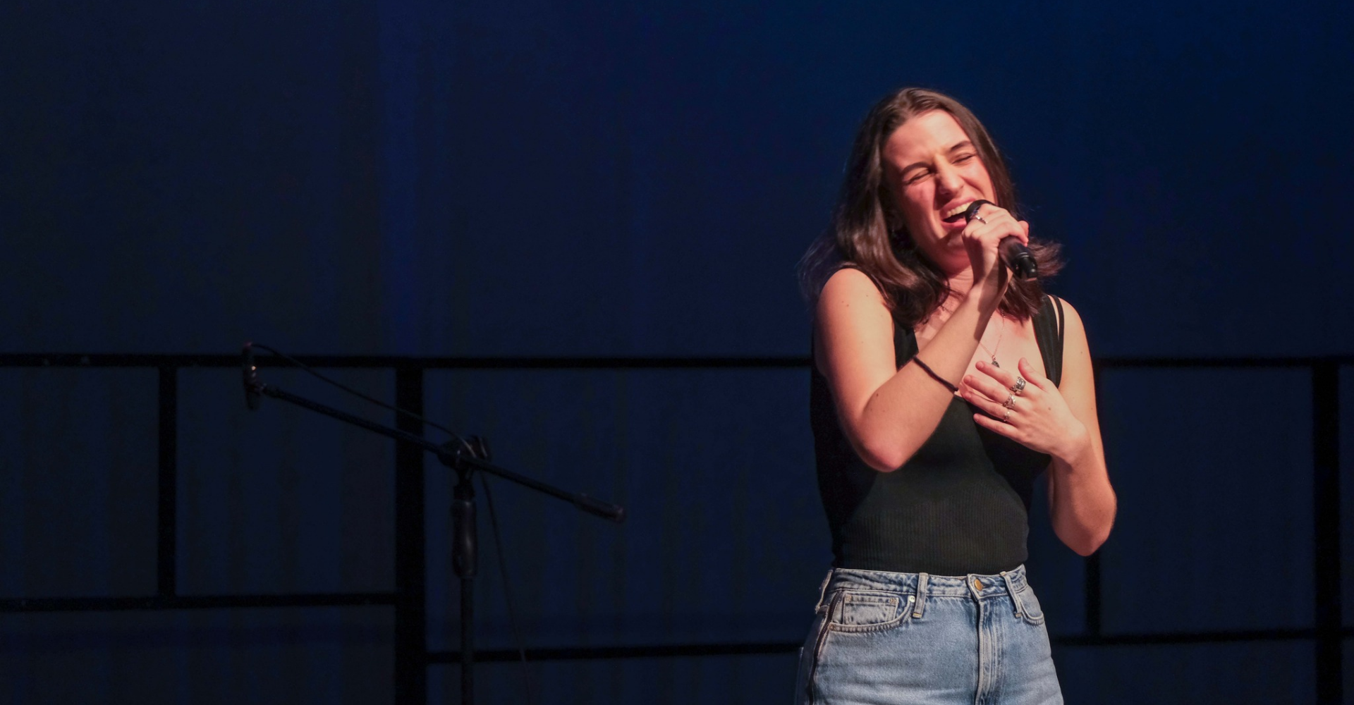 International French School Student Singing