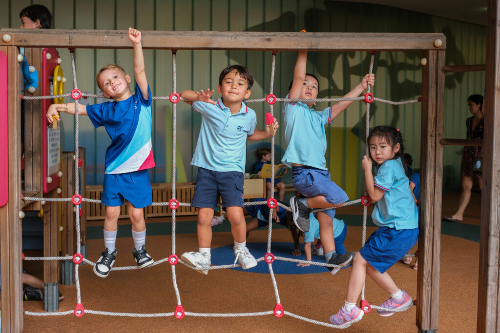 Ifs Kindergarten Students Playing