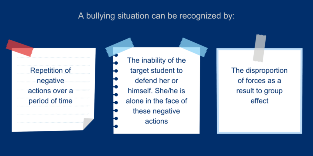 Ifs How To Recognize A Bullying Situation